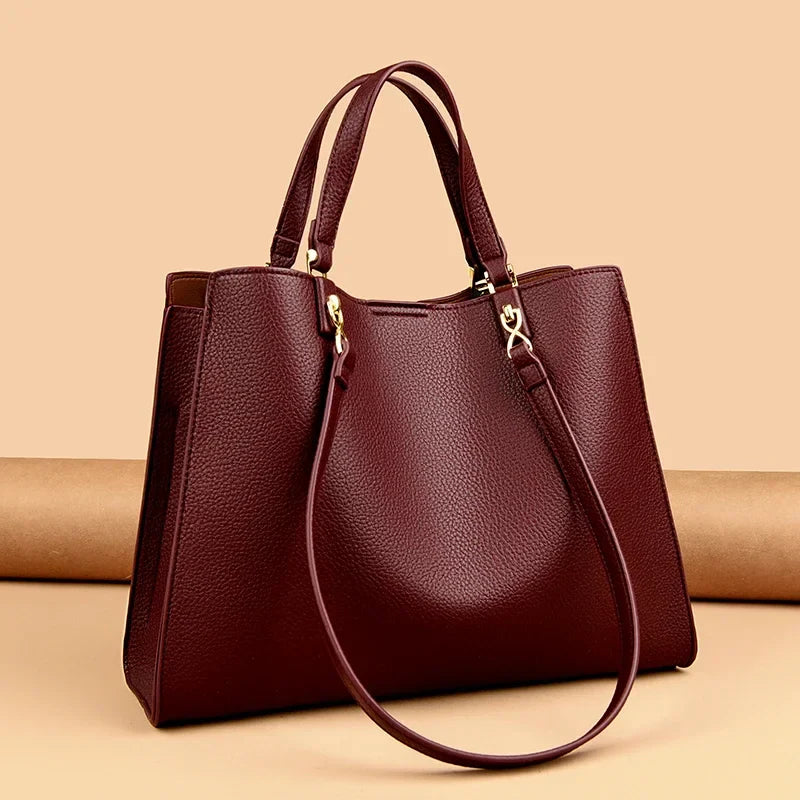 Luxury Designer Women's Handbag High Quality Leather Shoulder Bags.