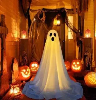 Glowing Halloween Standing Ghosts