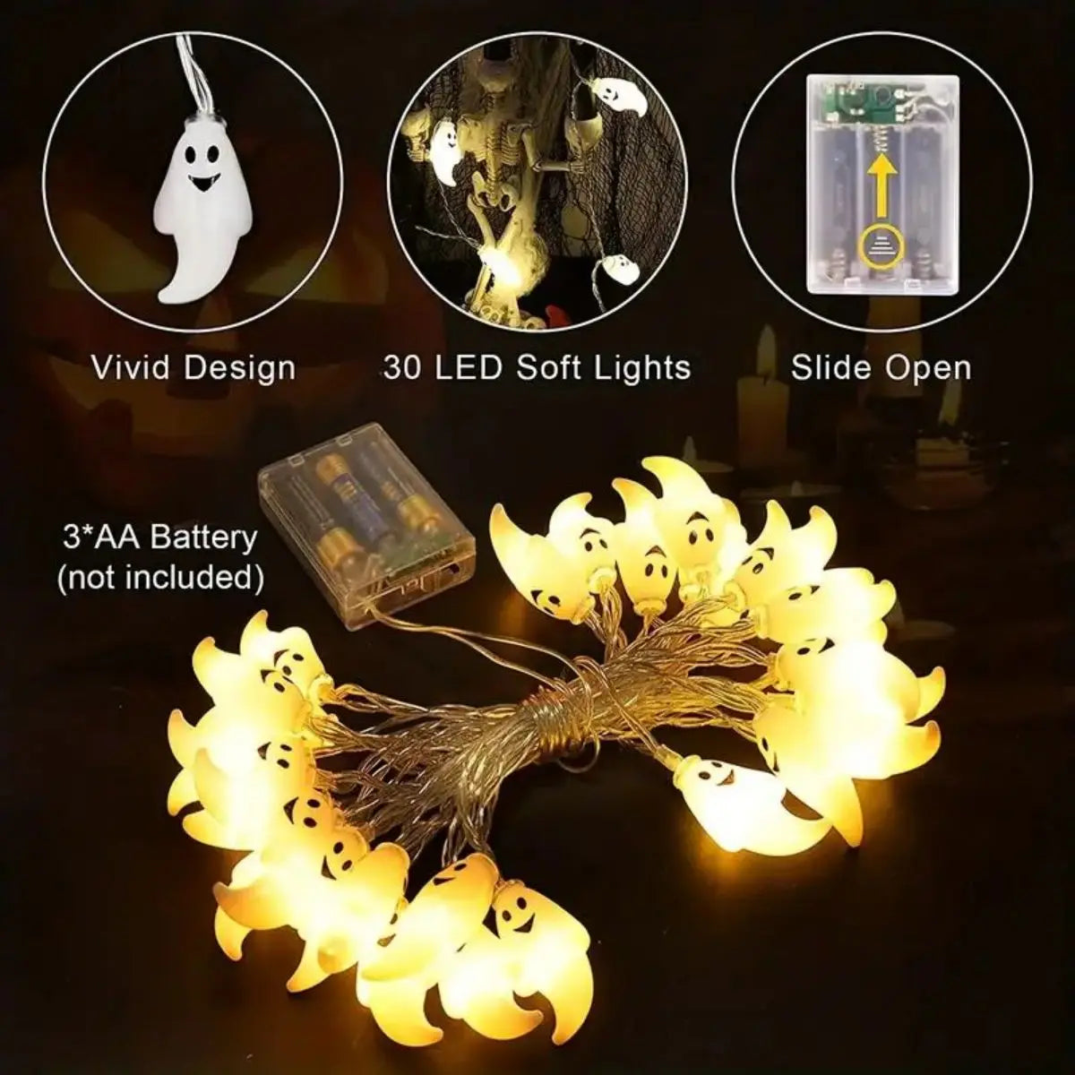 Spooky Glow Halloween Lights
